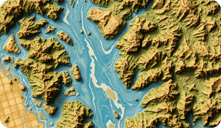 Topographic visualization